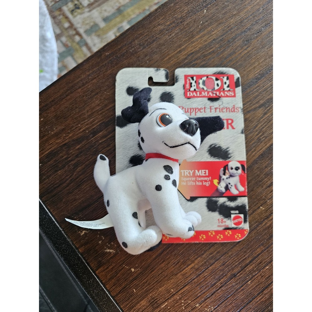 VINTAGE 1996 DISNEY 101 DALMATIANS WIZZER PUPPY TOY  PUPPY, NIP